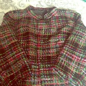 Women's Talbots tweed blazer